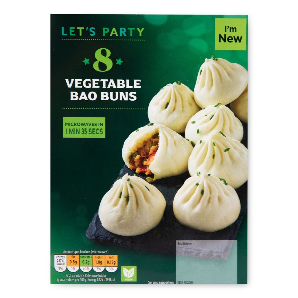 Aldi's Let's Party Vegetable Bao Buns