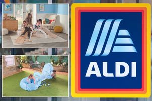 Aldi's outdoor play toys