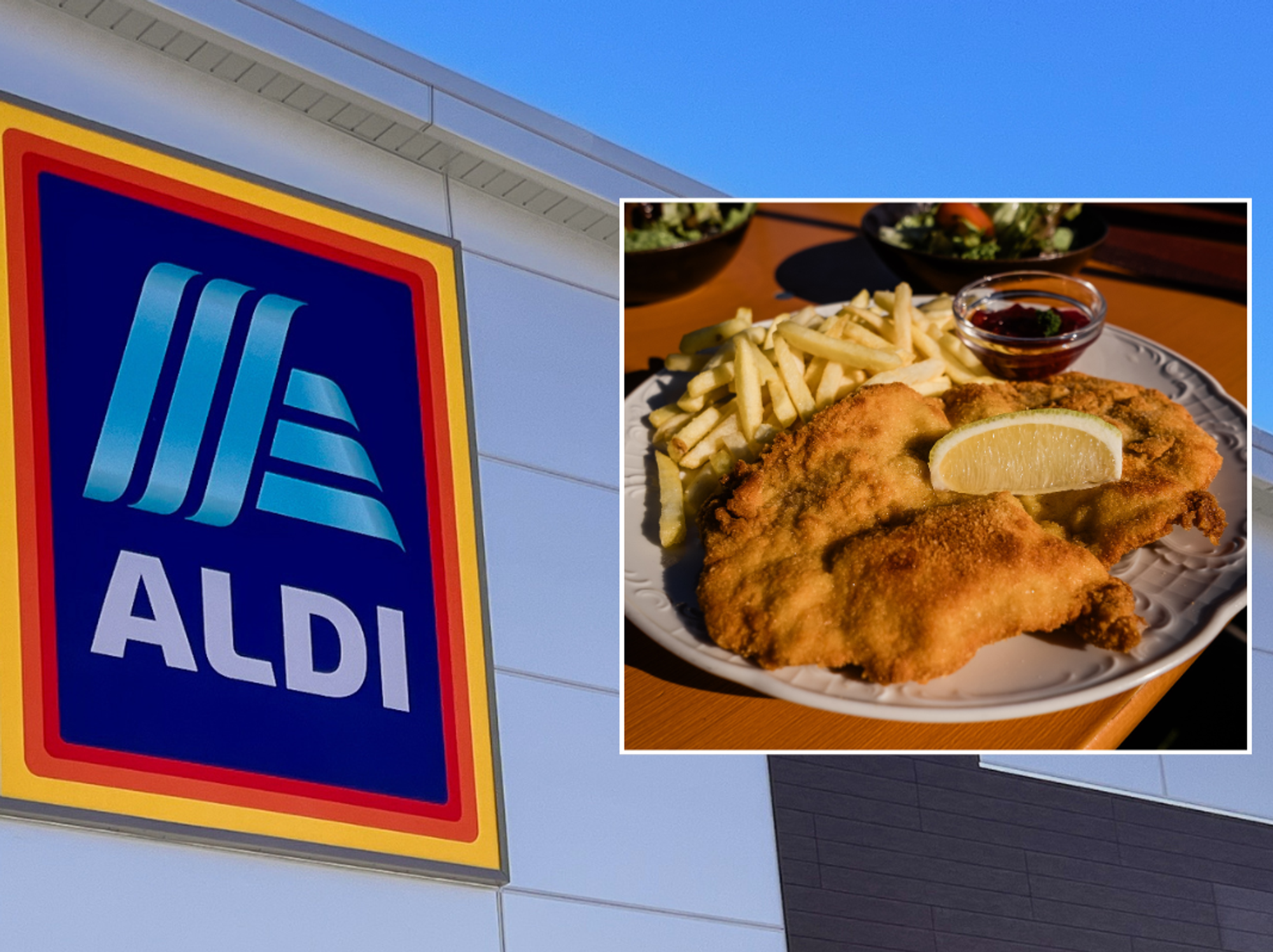 Aldi; Schnitzel