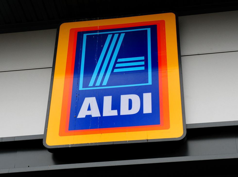 Aldi shop sign