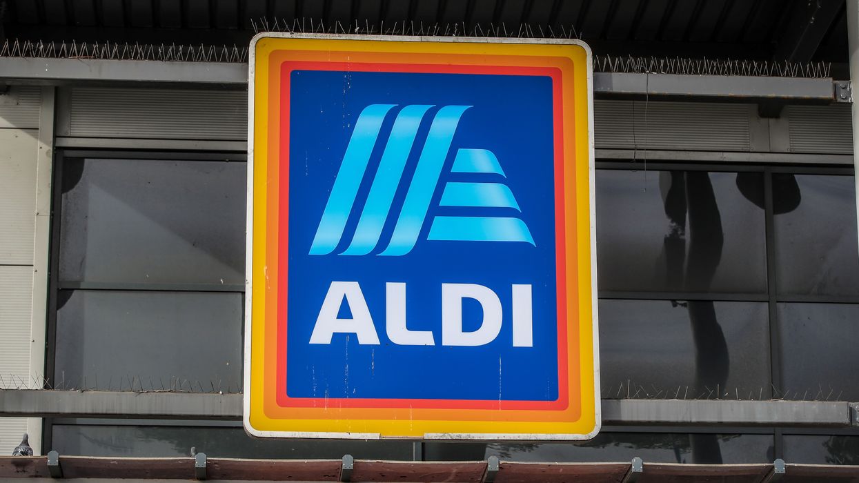 Aldi sign outside stores