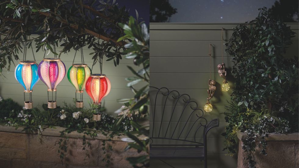 Aldi Solar Hot Air Balloon Lights
