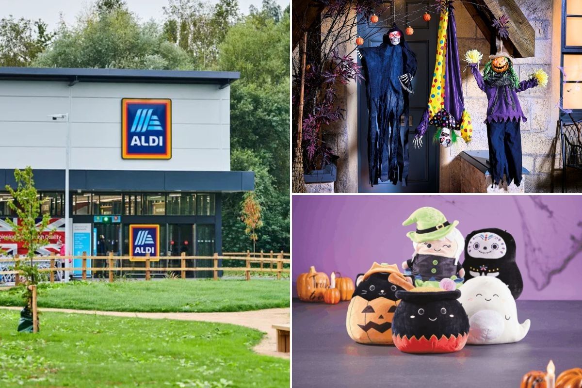 Aldi store / Aldi Halloween range