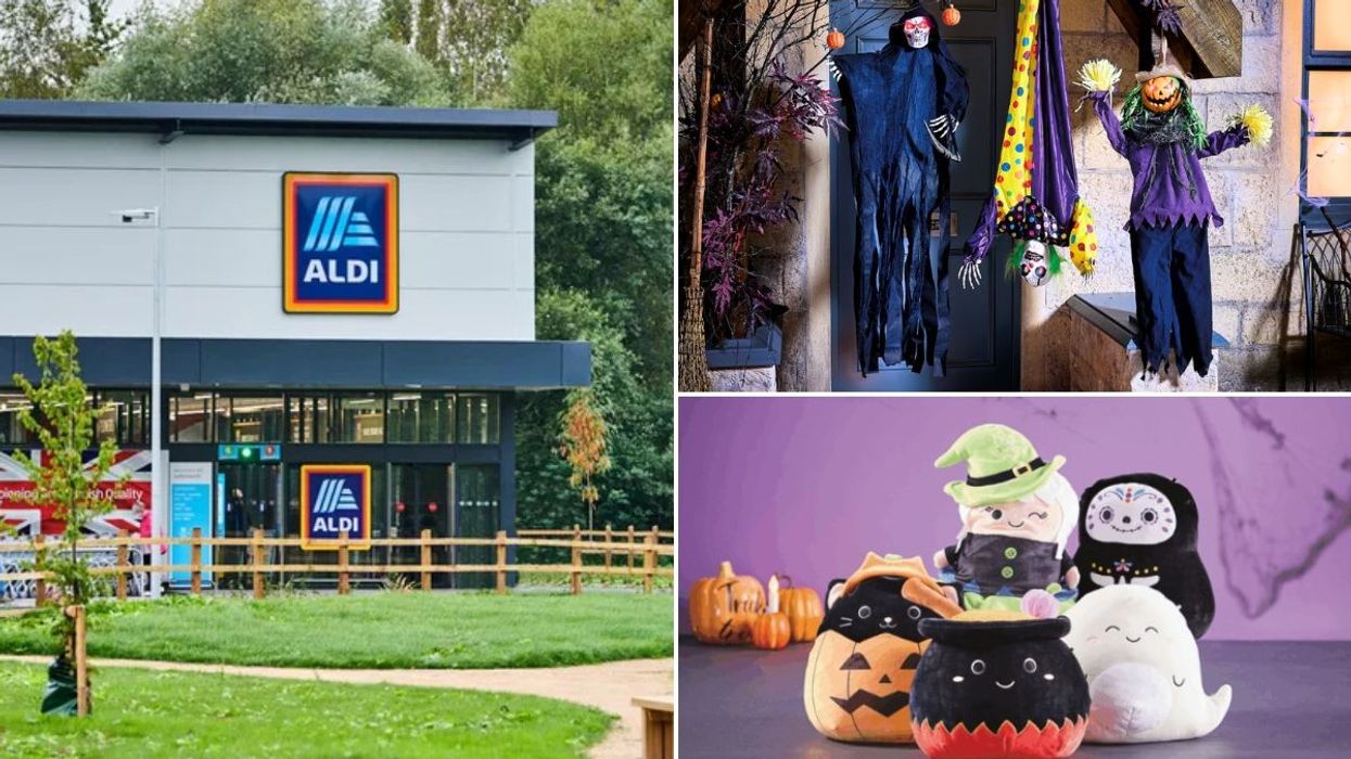 Aldi store / Aldi Halloween range