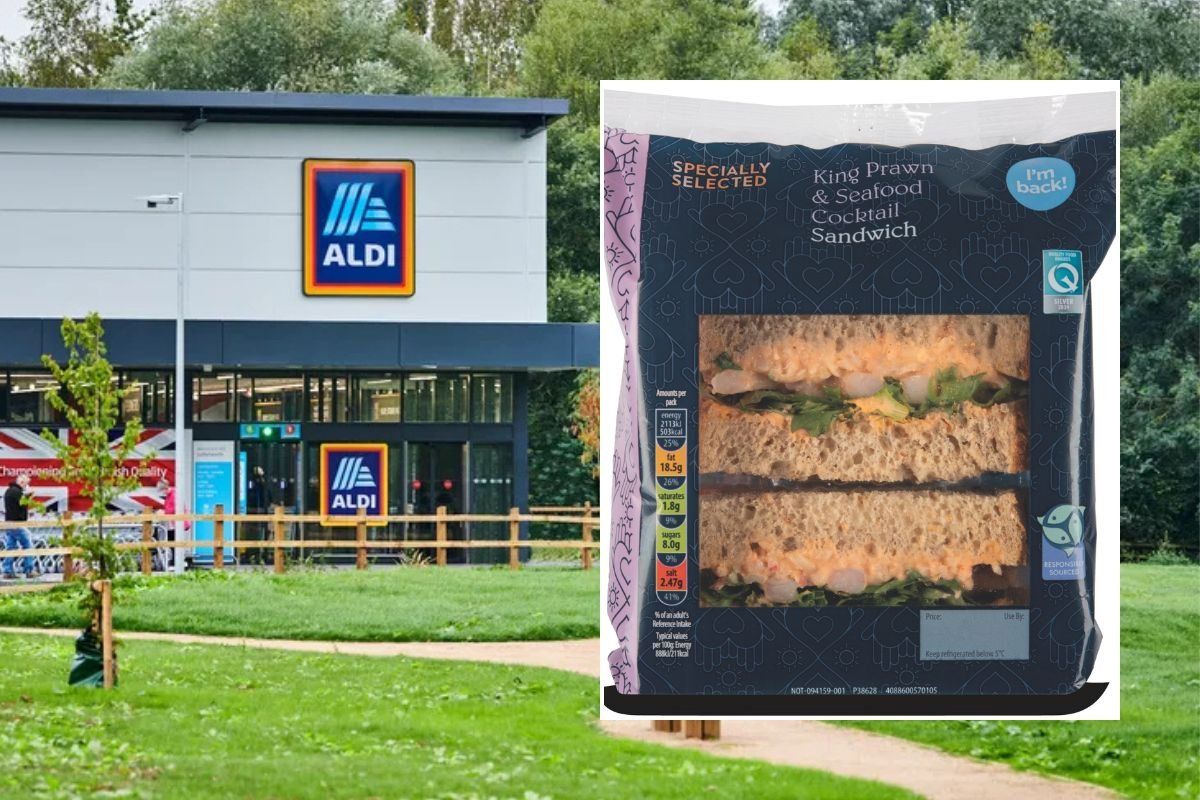 Aldi store / Aldi Specially Selected Seafood Cocktail Bloomer
