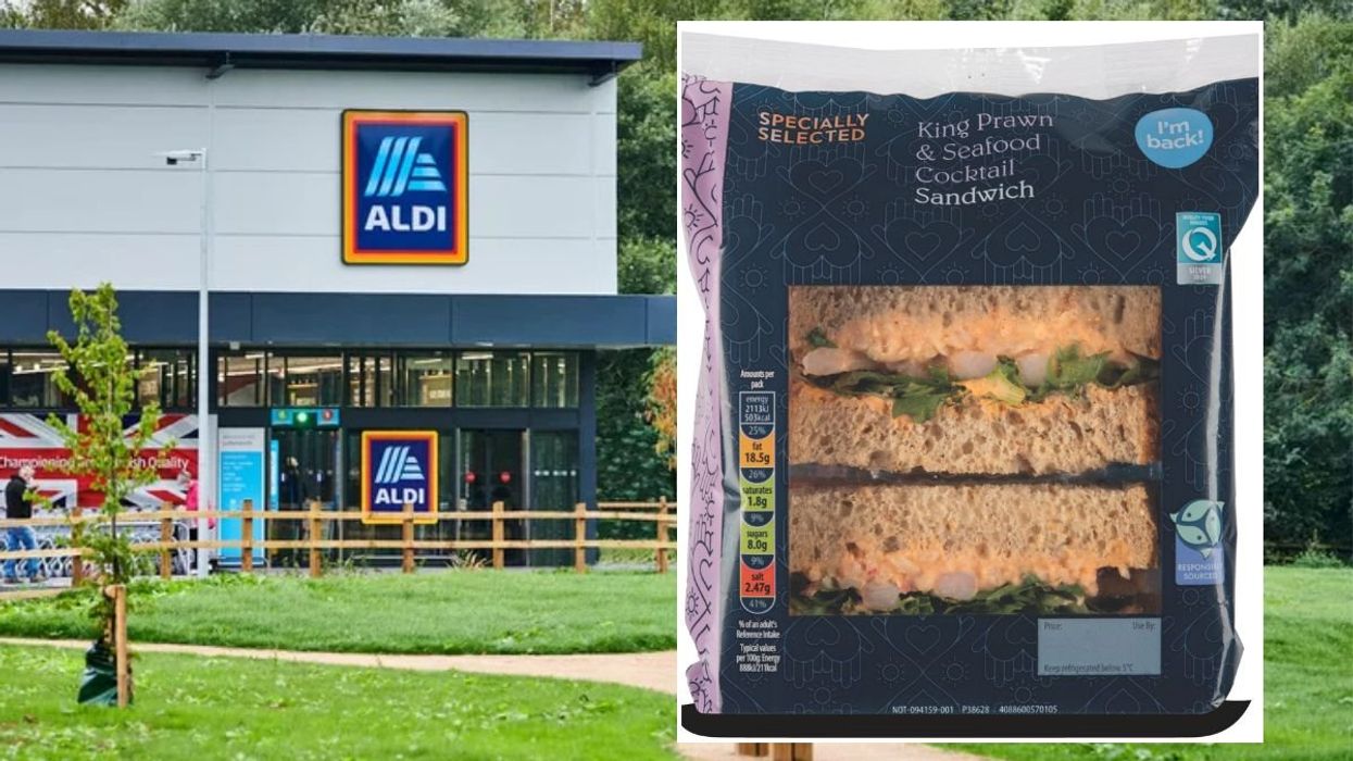 Aldi store / Aldi Specially Selected Seafood Cocktail Bloomer