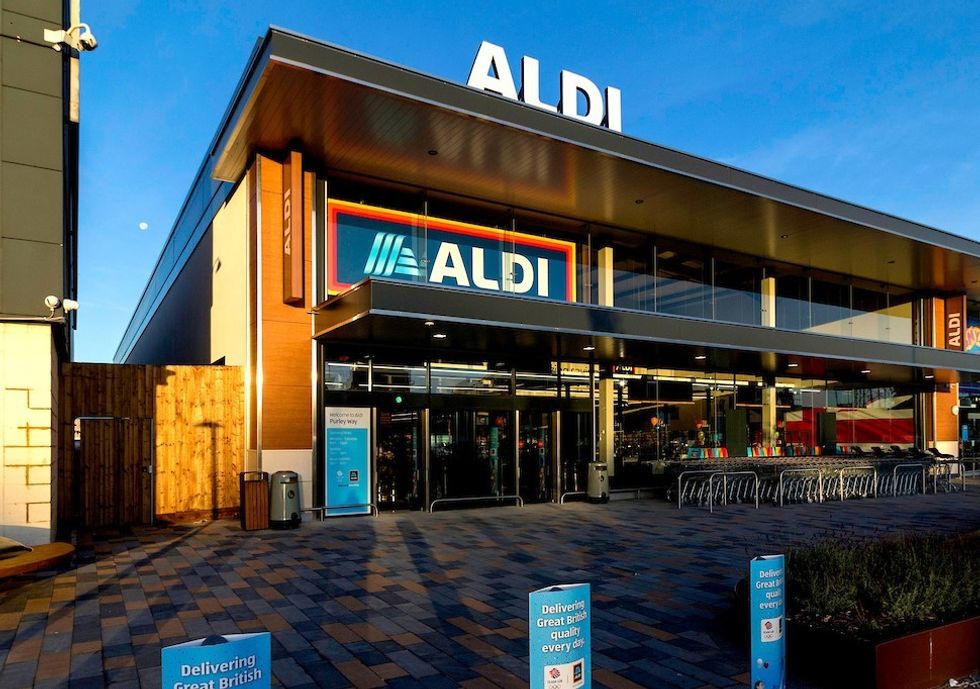 Aldi store from front