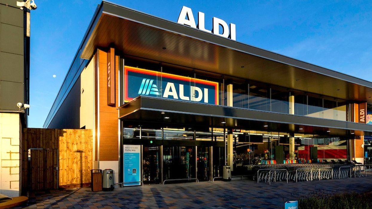 Aldi store sign