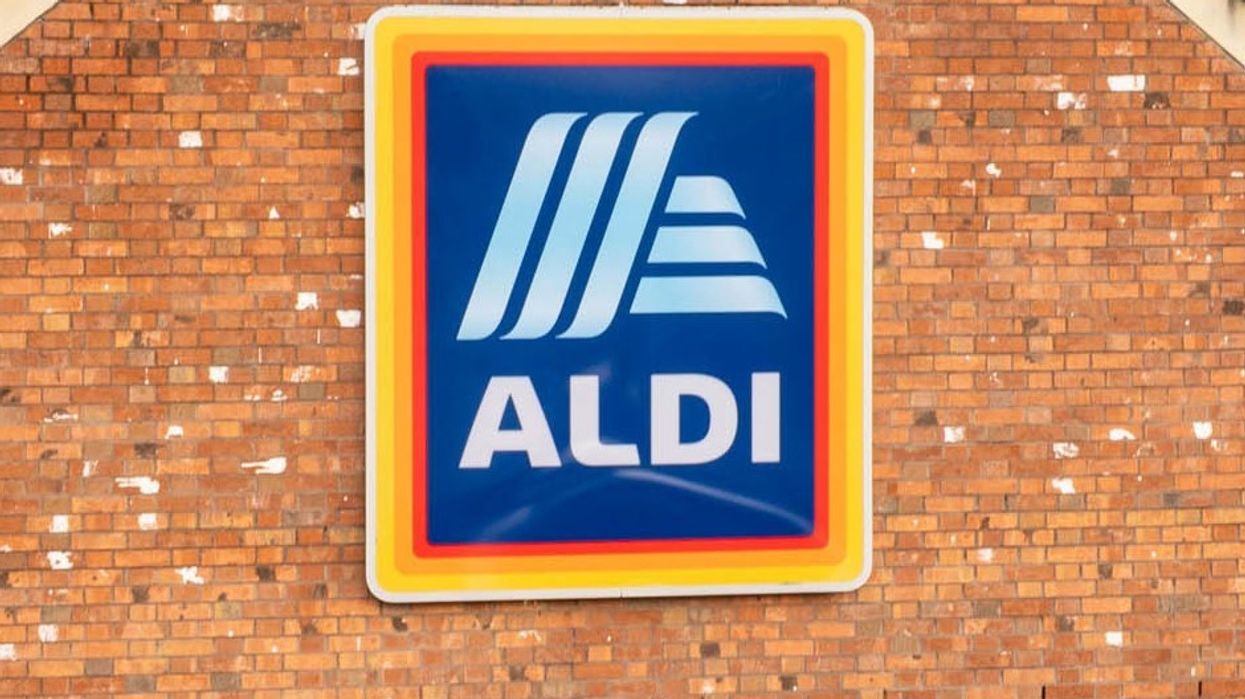 Aldi store sign