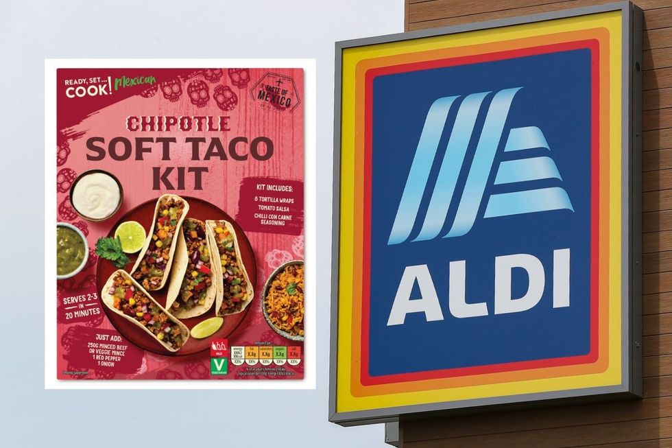 Aldi store sign