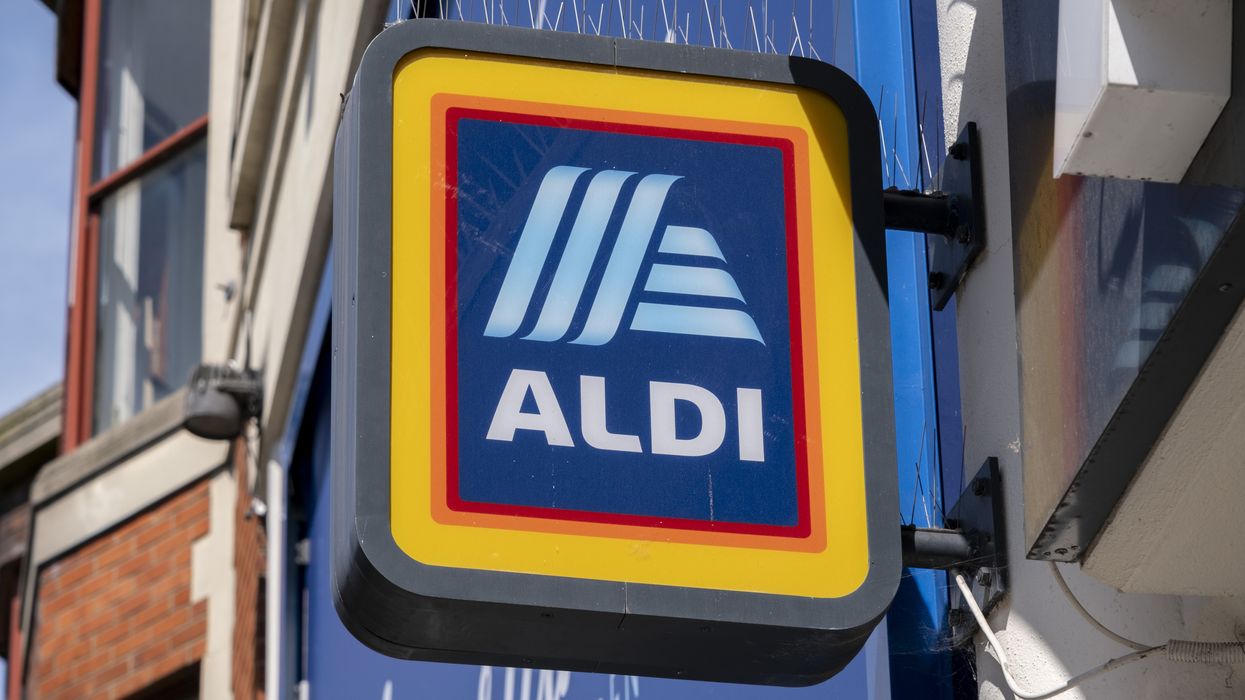 Aldi store sign