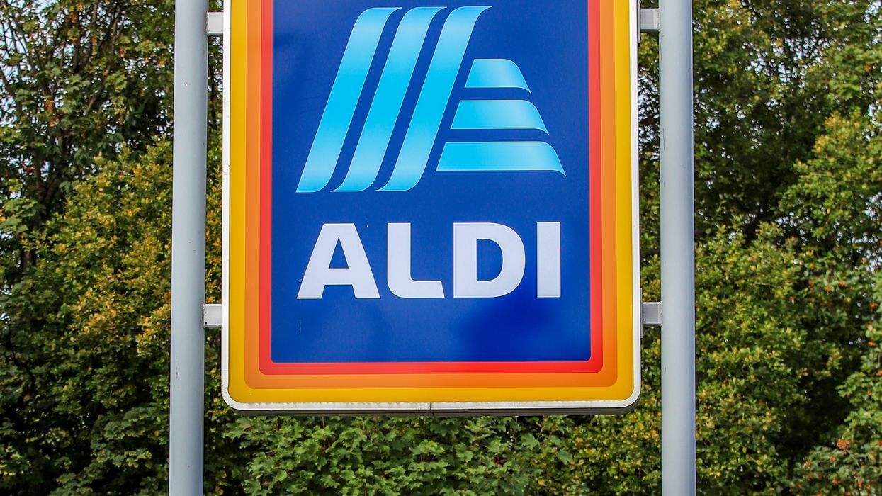 Aldi store sign