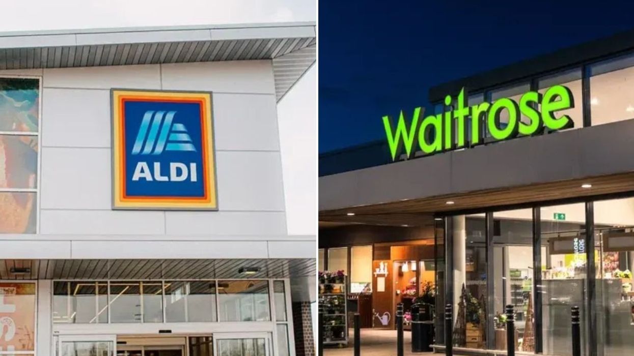 Aldi store / Waitrose store