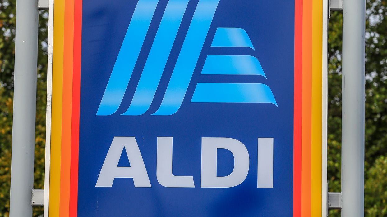 Aldi supermarket sign