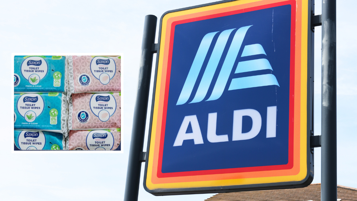 Aldi toilet wipes