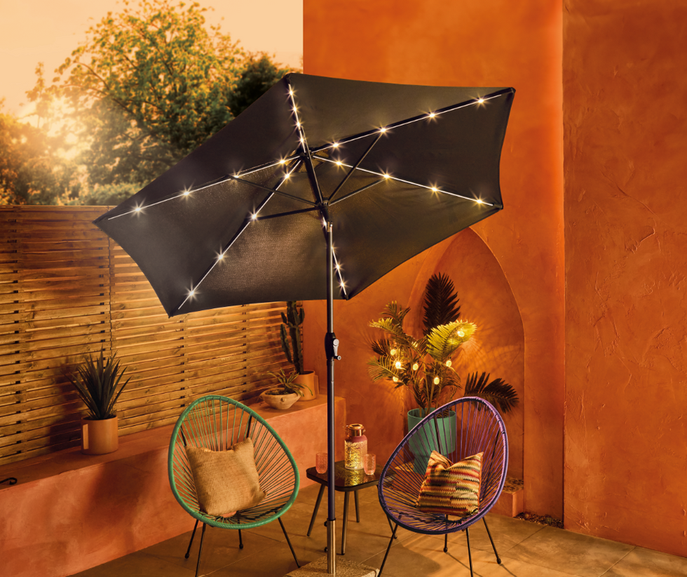 Aldi tropical paradise-inspired garden range