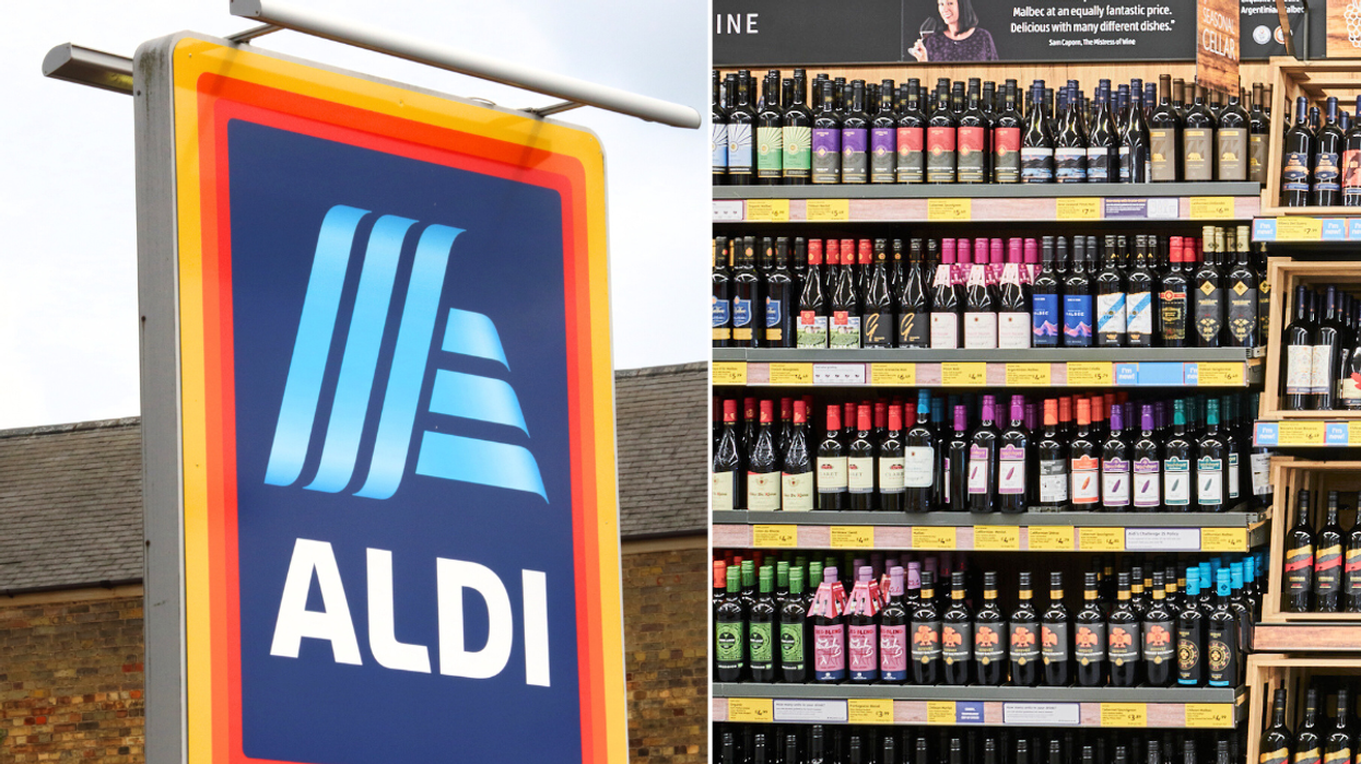 Aldi wine alcohol