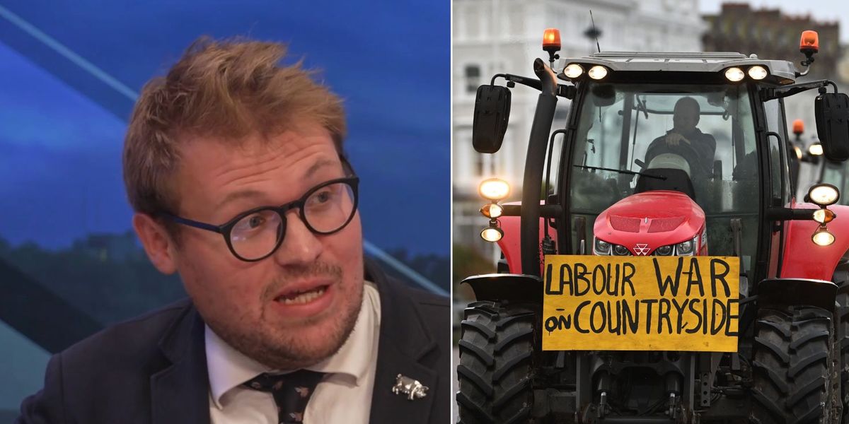 NextImg:Labour 'heading for a class war' as FURIOUS farmers take to streets of London - 'Seeds of division being sewn'