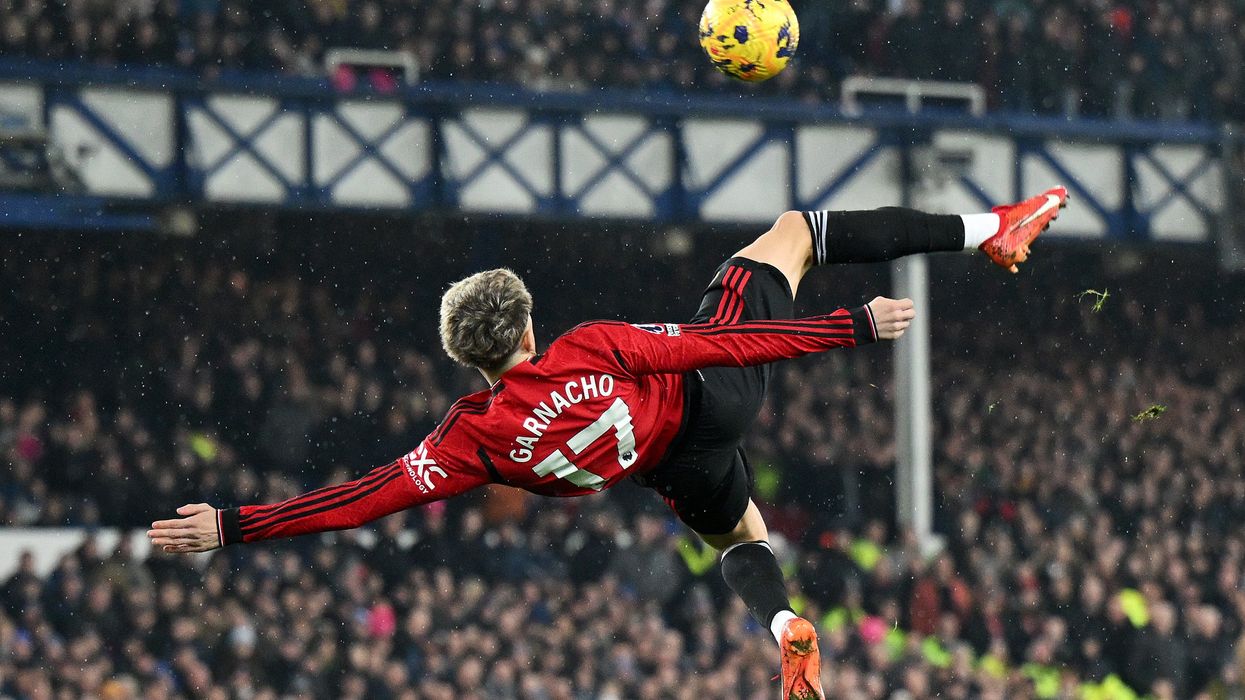 Alejandro Garnacho Man Utd Everton