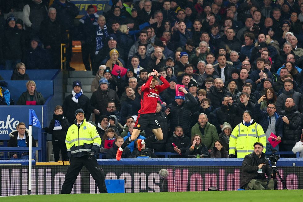 Alejandro Garnacho Man Utd Everton