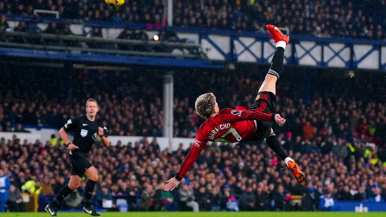 Alejandro Garnacho Man Utd Everton