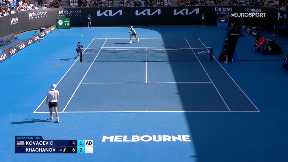 Aleksandar Kovacevic and Karen Khachanov