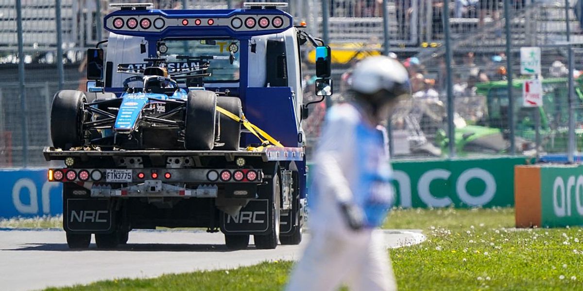 F1 star crashes into animal at nearly 100mph during Canadian Grand Prix F1 star crashes into animal at nearly 100mph during Canadian Grand Prix