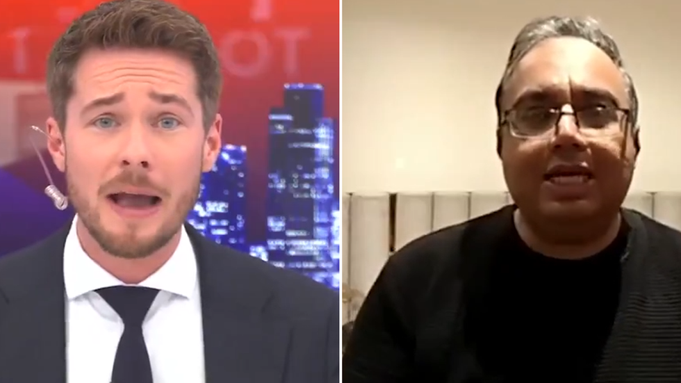 Alex Armstrong and Shoaib Khan