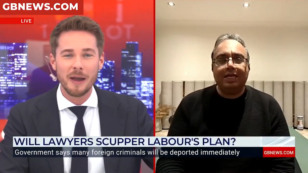 Alex Armstrong and Shoaib Khan