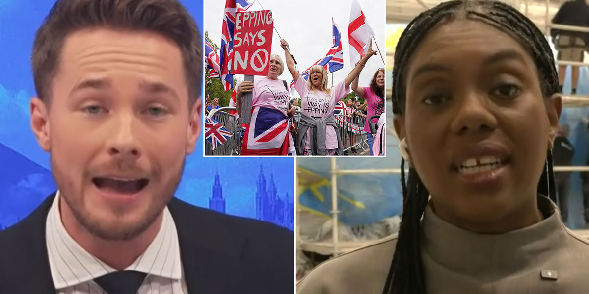 NextImg:Kemi Badenoch rages ‘it’s not my fault’ as she faces GB News grilling over asylum hotel legal battle