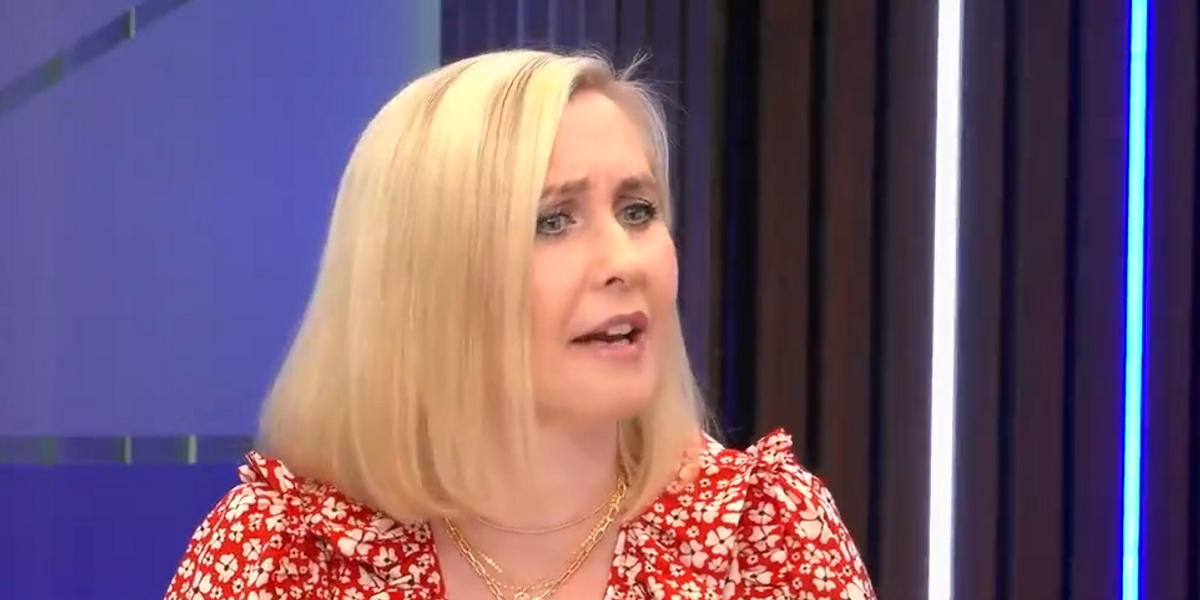 NextImg:'It isn't inciting violence, It's throwing a milkshake' Amy Nickell-Turner blasts critics of 'harmless' Farage game