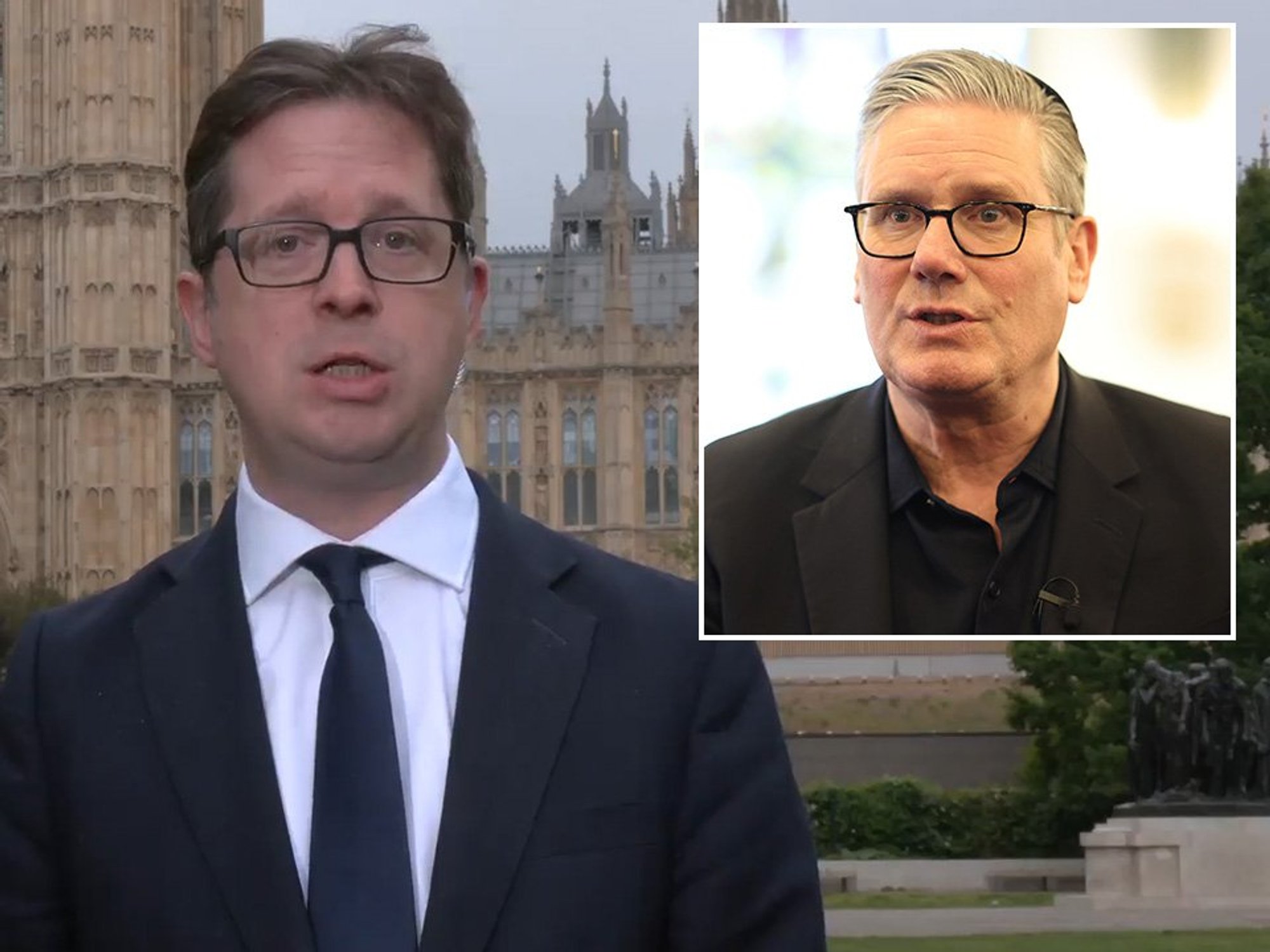 Alex Burghart, Keir Starmer
