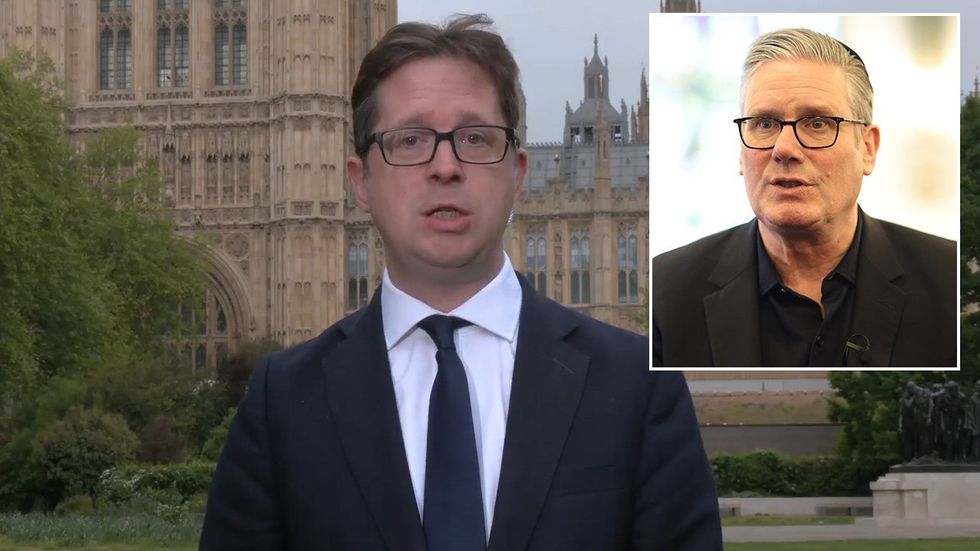 Alex Burghart, Keir Starmer