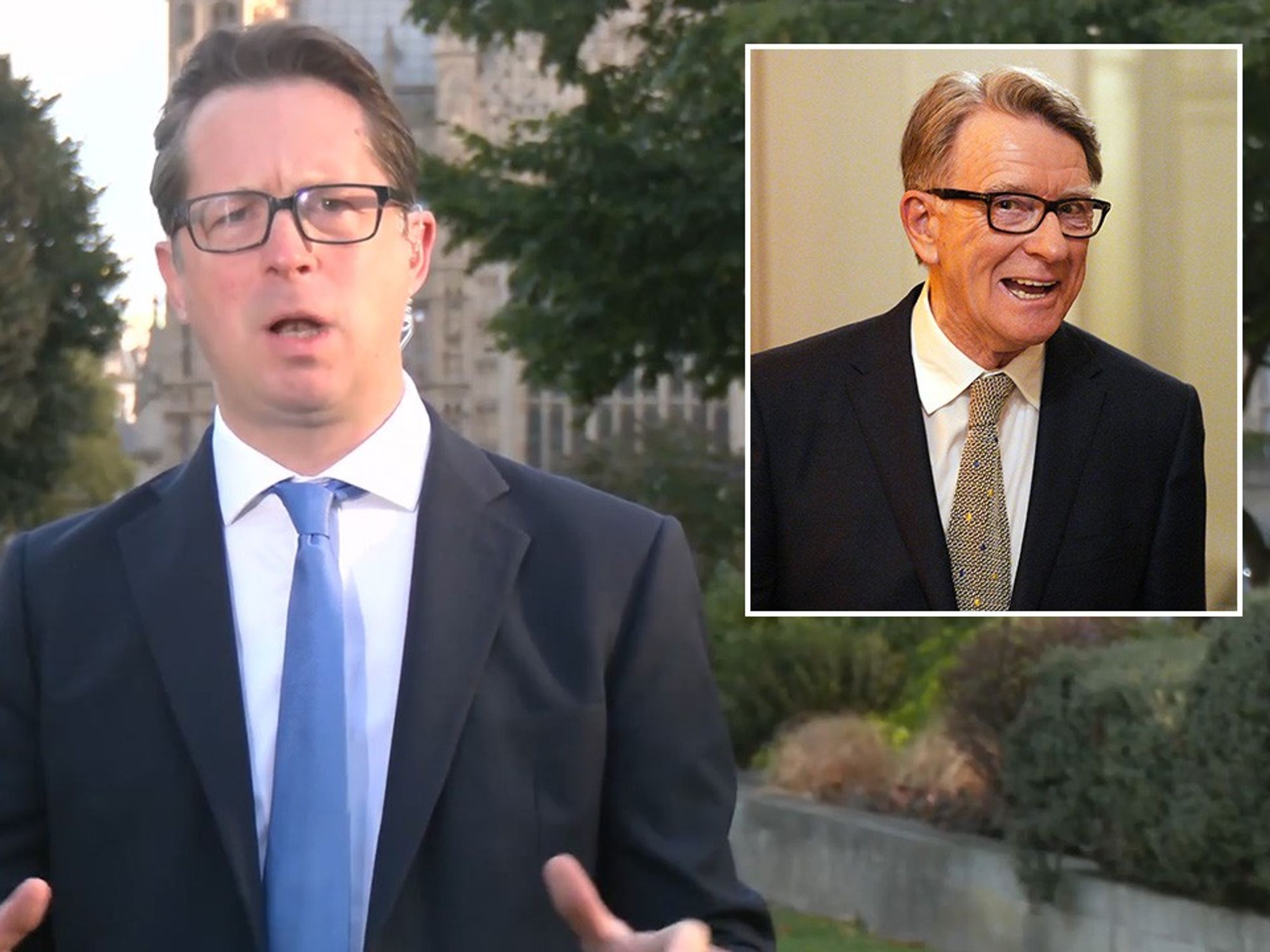 Alex Burghart, Lord Mandelson