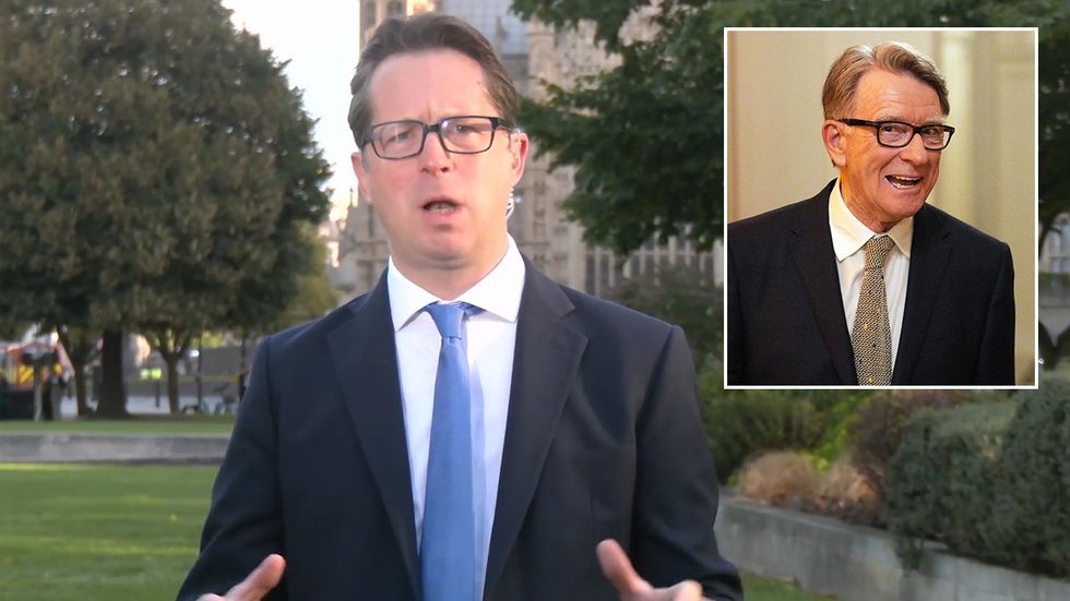 Alex Burghart, Lord Mandelson