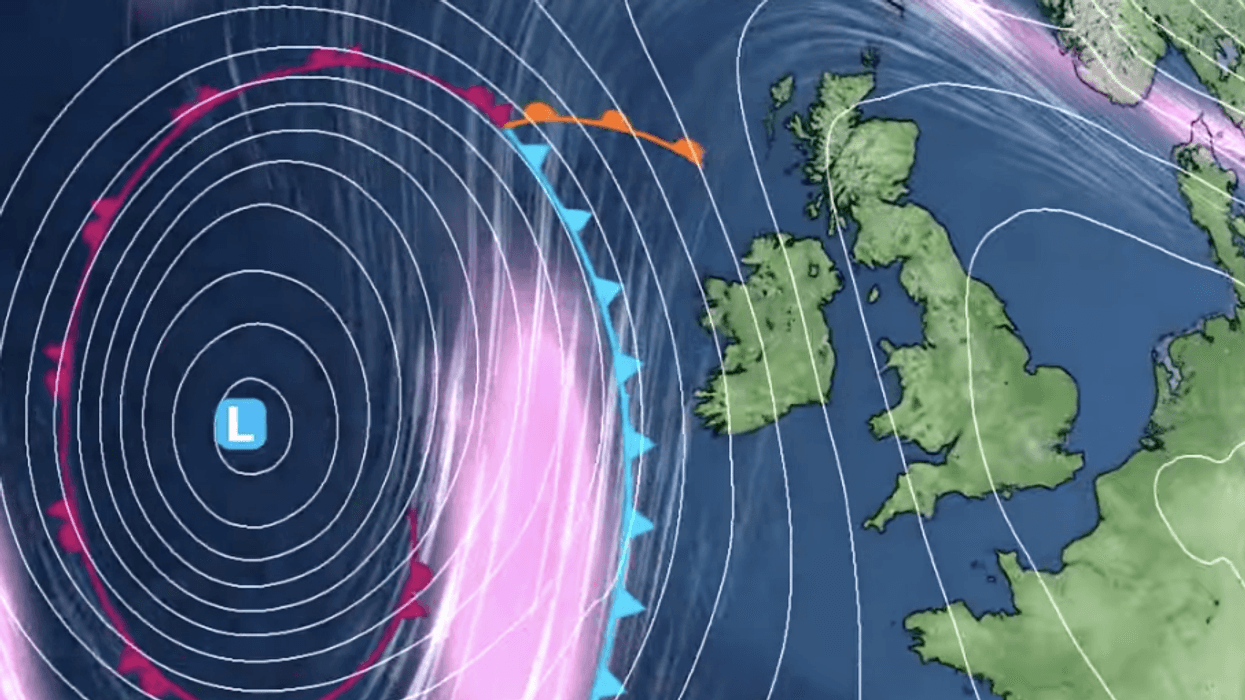 Alex Burkill describes how the strong jet stream is whipping up storms