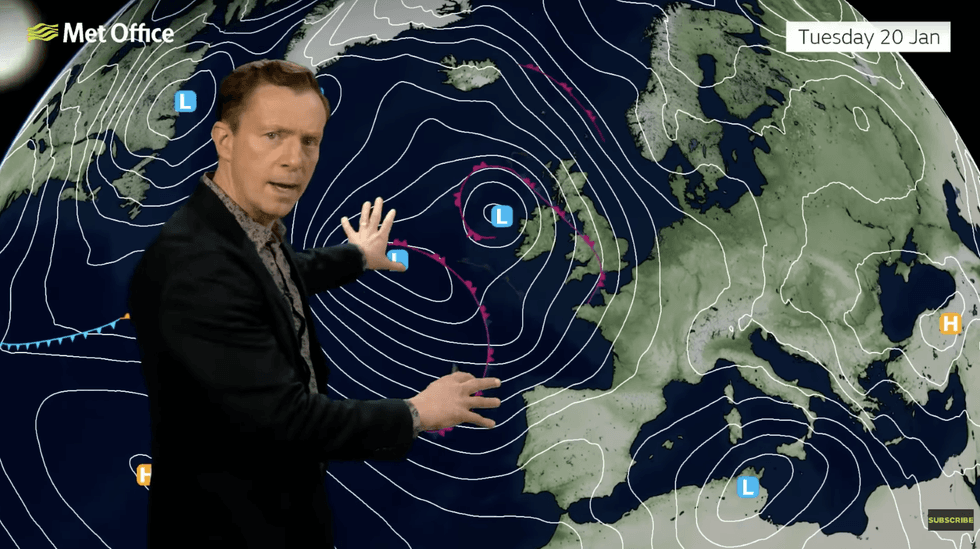 Alex Deakin warns of low pressure to the west
