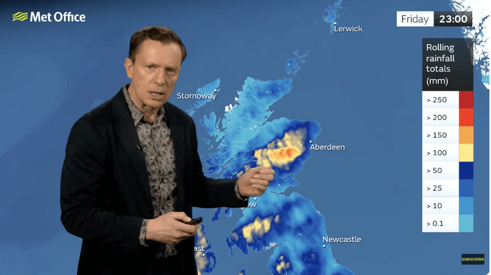 Alex Deakin warns rainfall totals are adding up