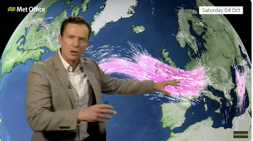 Alex Deakin warns the jet stream will speed up