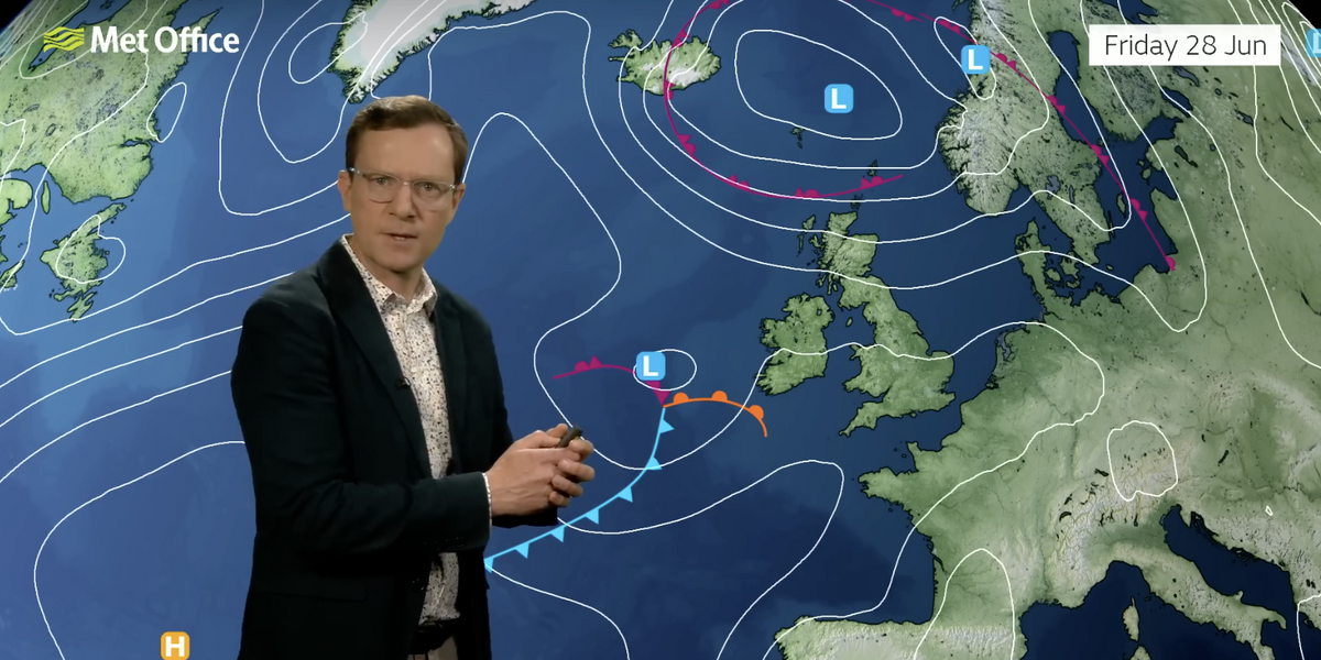 NextImg:UK weather: Jet Stream to send temperatures into nosedive as heat gives way to rain