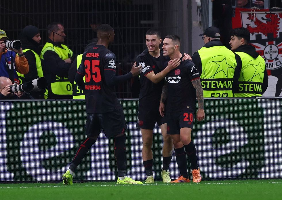 Alex Grimaldo netted a late leveller for Leverkusen to deny Newcastle all three points