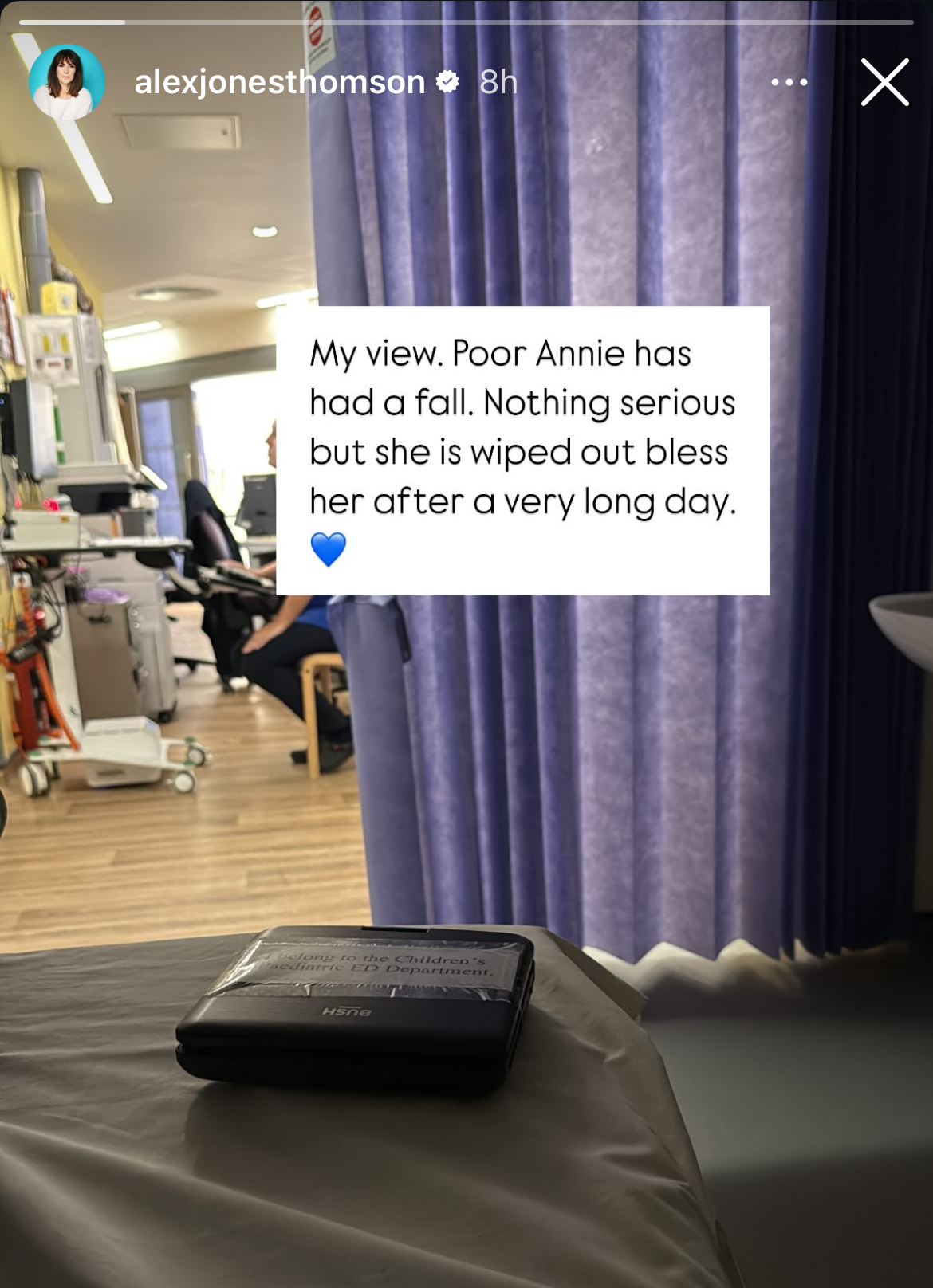 Alex Jones Instagram story