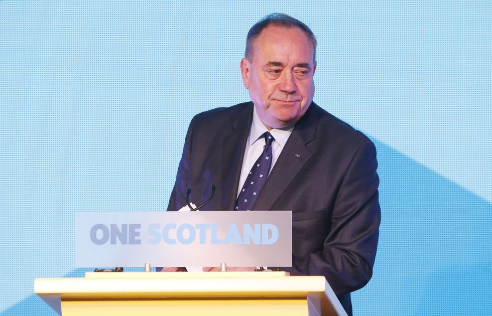 Alex Salmond speaks after Scotland voted against independence in 2014