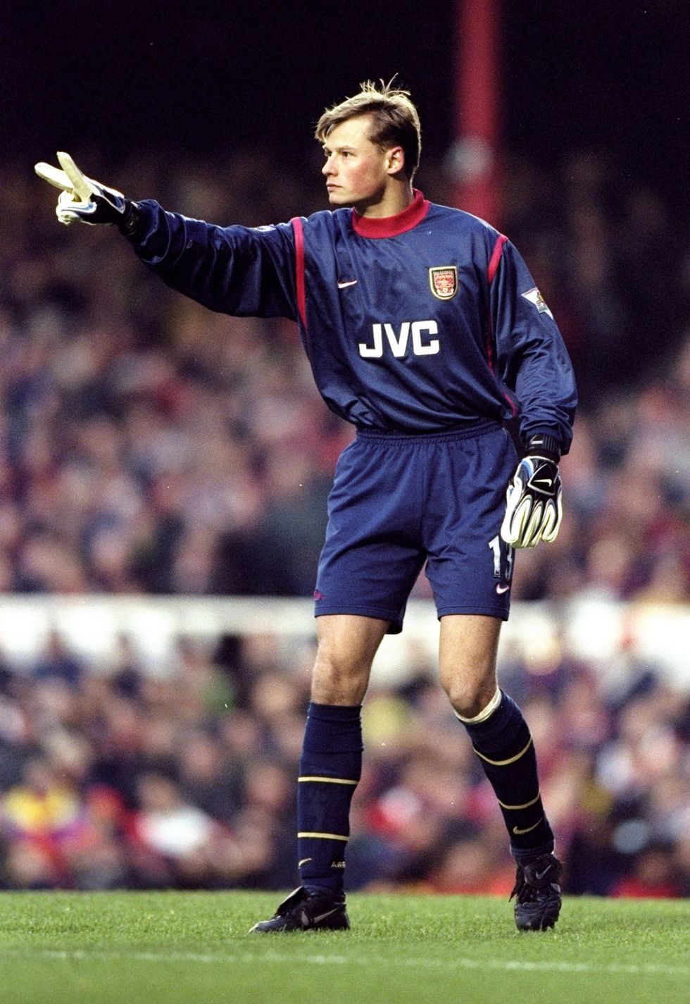 Alexander Manninger pictured during his time at Arsenal