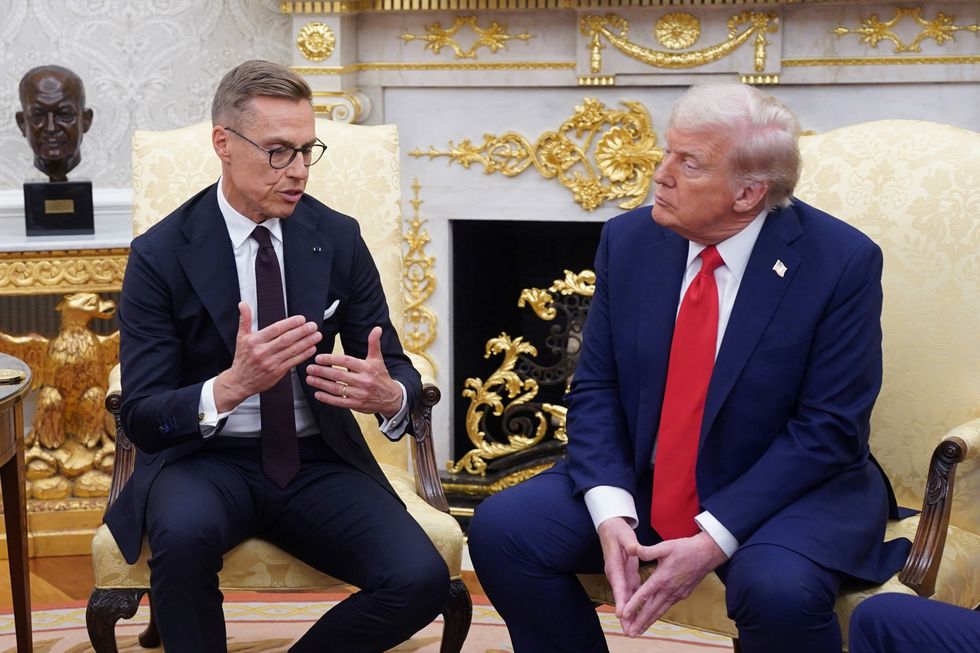 Alexander Stubb and Donald Trump