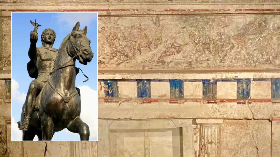 Alexander the Great/Archaeologists found what may be the sacred tunic of Alexander the Great