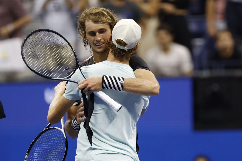 Alexander Zverev Jannik Sinner US Open