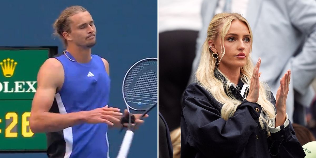 NextImg:Taylor Fritz's girlfriend reignites Wimbledon row after US Open win over Alexander Zverev