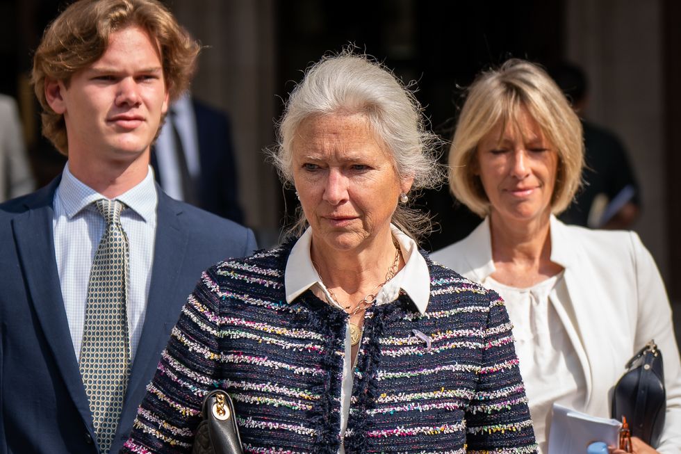 Alexandra Pettifer, better known as Tiggy Legge-Bourke, a former nanny to the Duke of Cambridge, outside the High Court, central London, after the BBC agreed to pay her substantial damages over %22false and malicious%22 allegations about her used to obtain Martin Bashir's 1995 Panorama interview with Diana, Princess of Wales. Picture date: Thursday July 21, 2022.