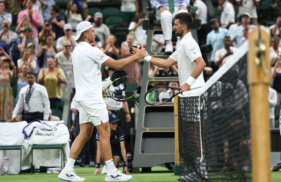 Alexandre Muller, Novak Djokovic
